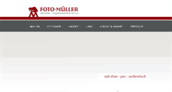 Desktop Screenshot of foto-mueller.net