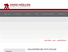 Tablet Screenshot of foto-mueller.net
